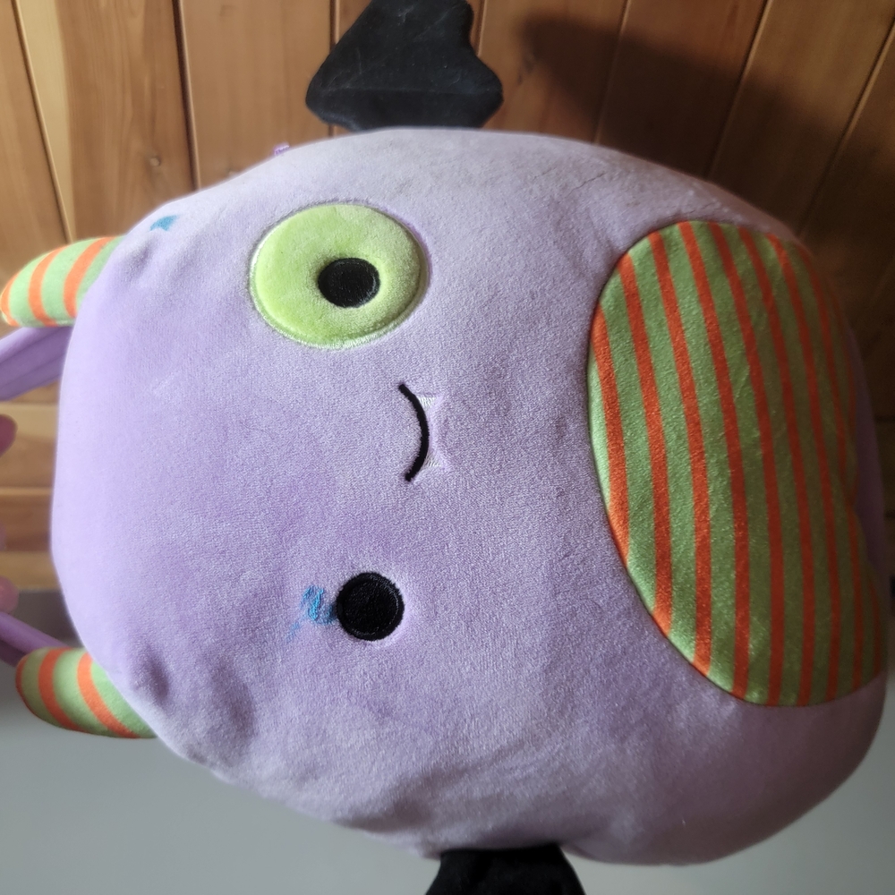 Squishmallows Purple and Green Holiday Decor Bag